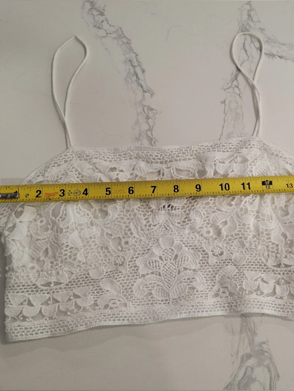 FP One White Lace Bralette Crop Top - Women Tops - Picture 5 of 6
